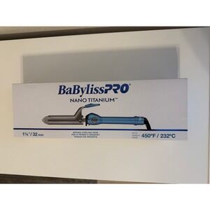 BabylissPRO Nano Titanium 1 1/4" Curling Iron